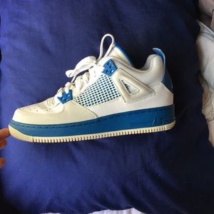 Air Jordan 4 Retro Blue and White !! LAST CHANCE